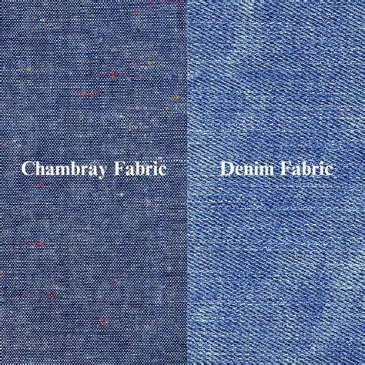 Are chambray and denim the same?