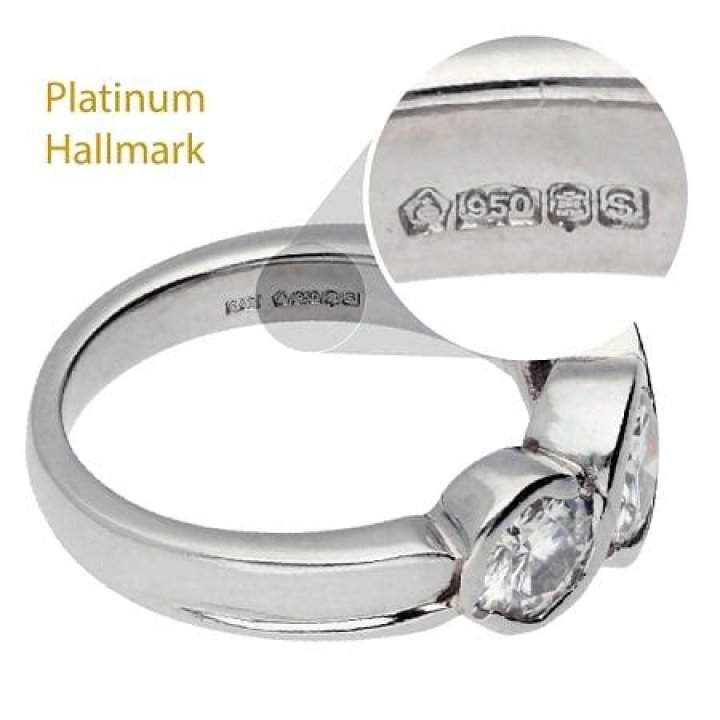 Are platinum rings hallmarked?