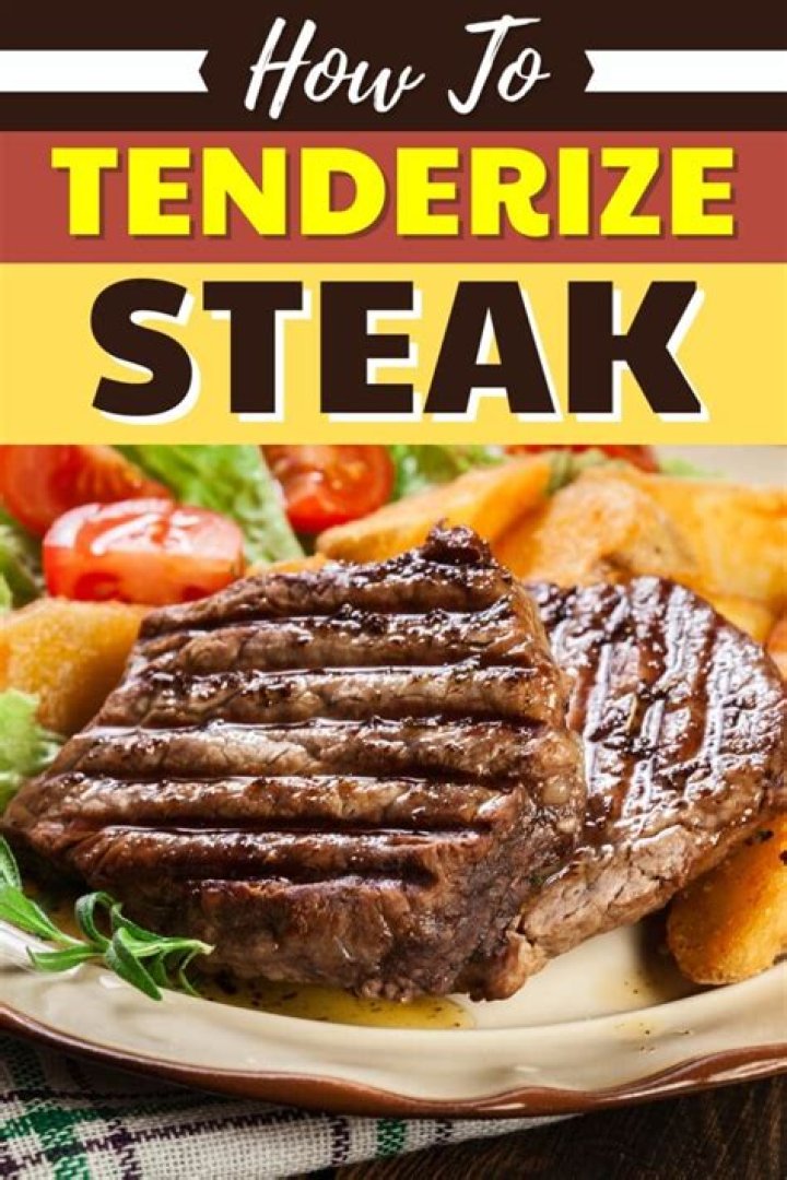 Are you supposed to tenderize steak?