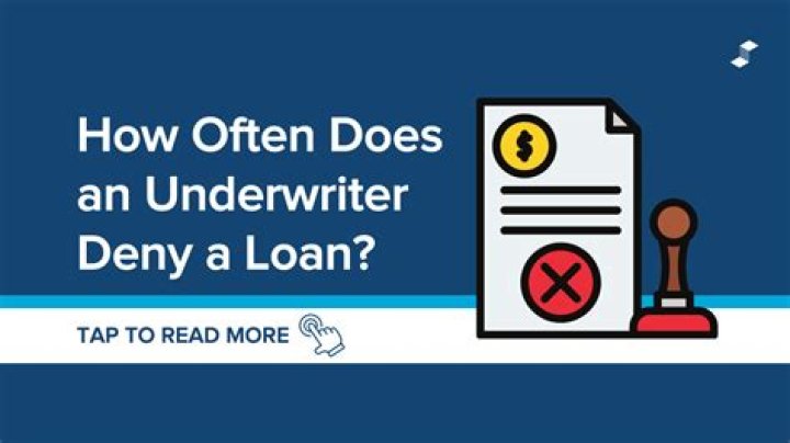 Can underwriter deny loan?