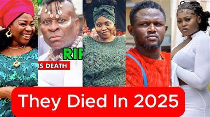 Did any nollywood actor died recently?