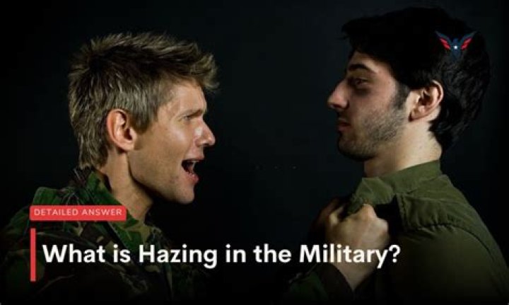 Do you get hazed in the army?