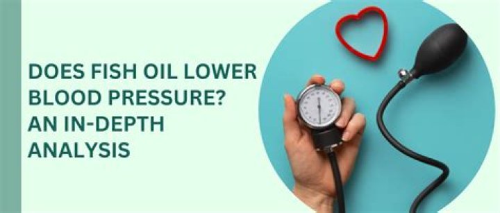 Does fish oil lower blood pressure?