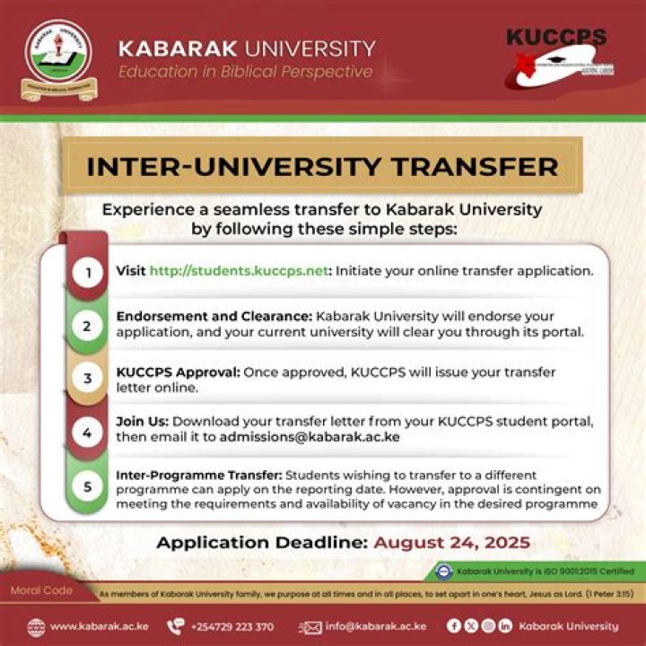 Does kabarak university offer diploma courses?