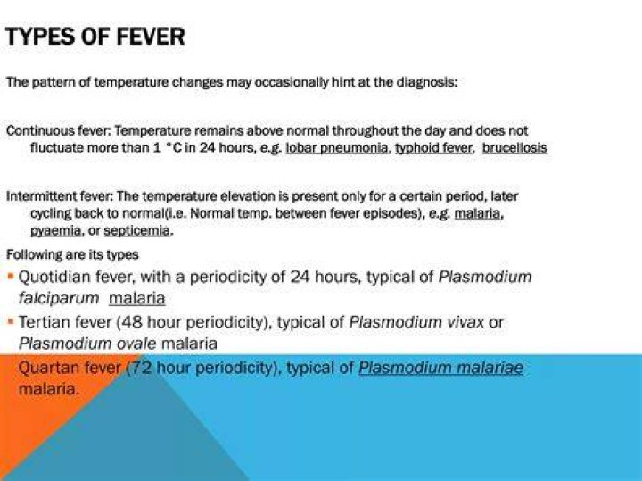 How do you get tertian fever?