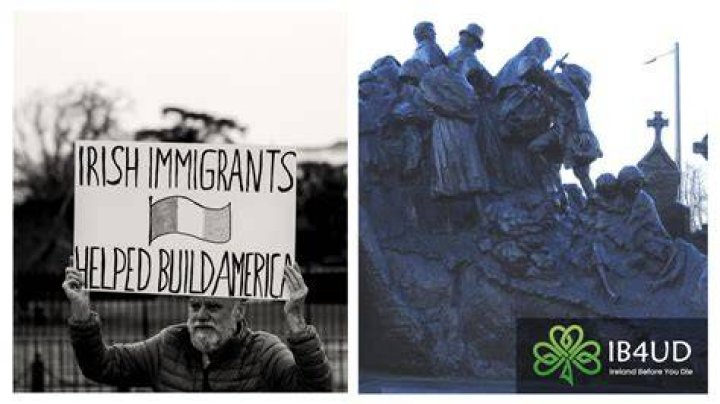 How many emigrated from ireland?
