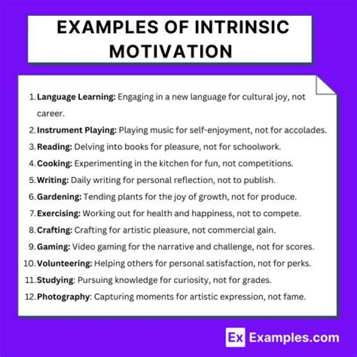 How to be intrinsically motivated?