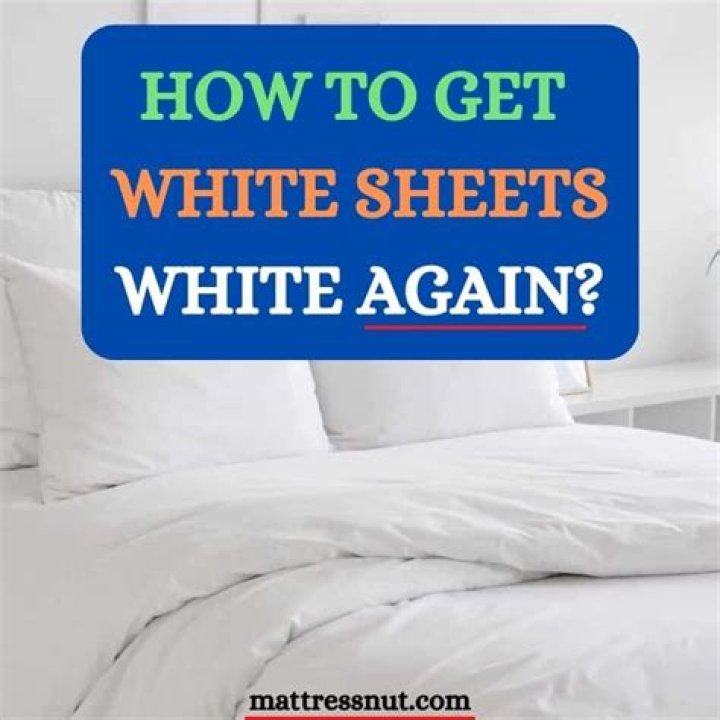 How to get white linen white again?