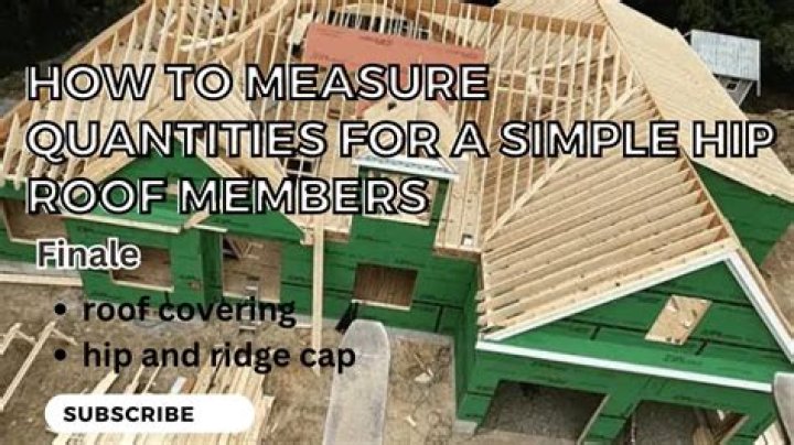 How to measure hip roof?