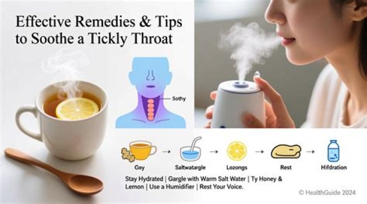 How to soothe tickly throat?