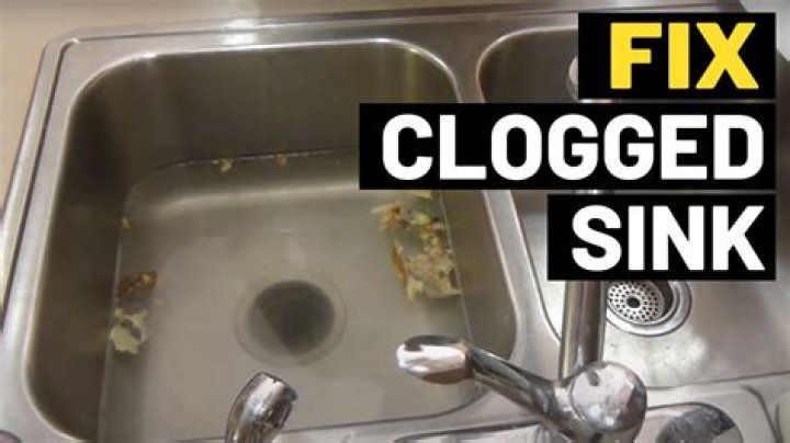 How to unstopped a sink?
