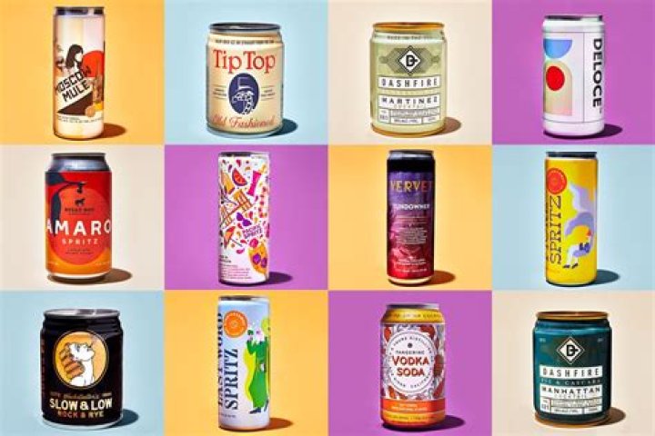 In a can cocktails?