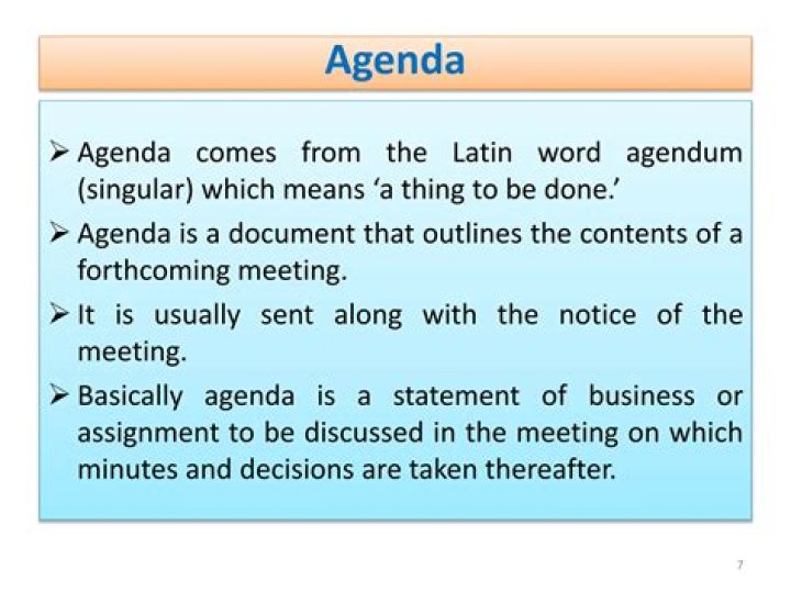 Is agendum a singular?