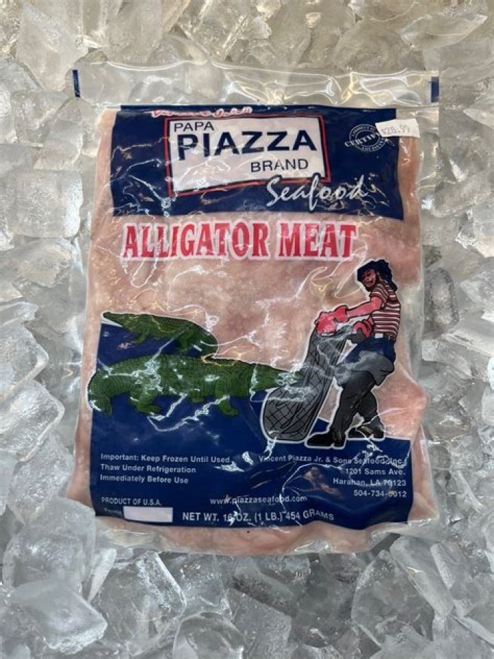 Is alligator meat or seafood?
