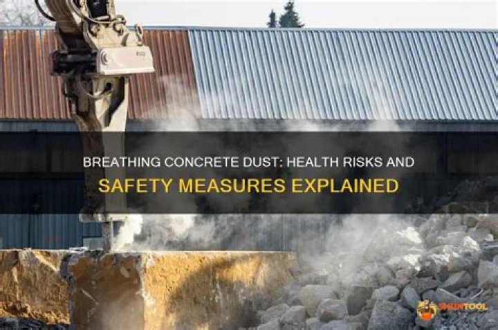 Is breathing in brick dust bad?