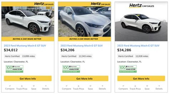 Is hertz selling corvettes?