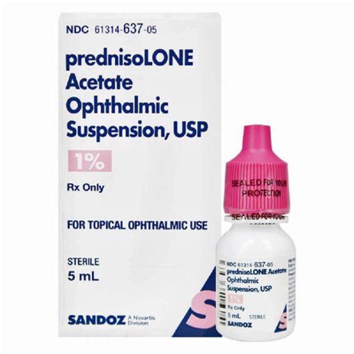 Should prednisolone eye drops be refrigerated?