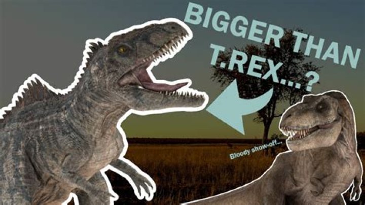 Was giga bigger than t rex?