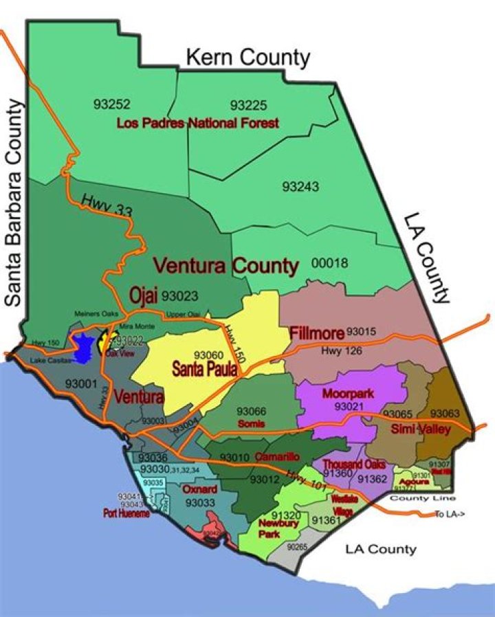 Were is ventura county?