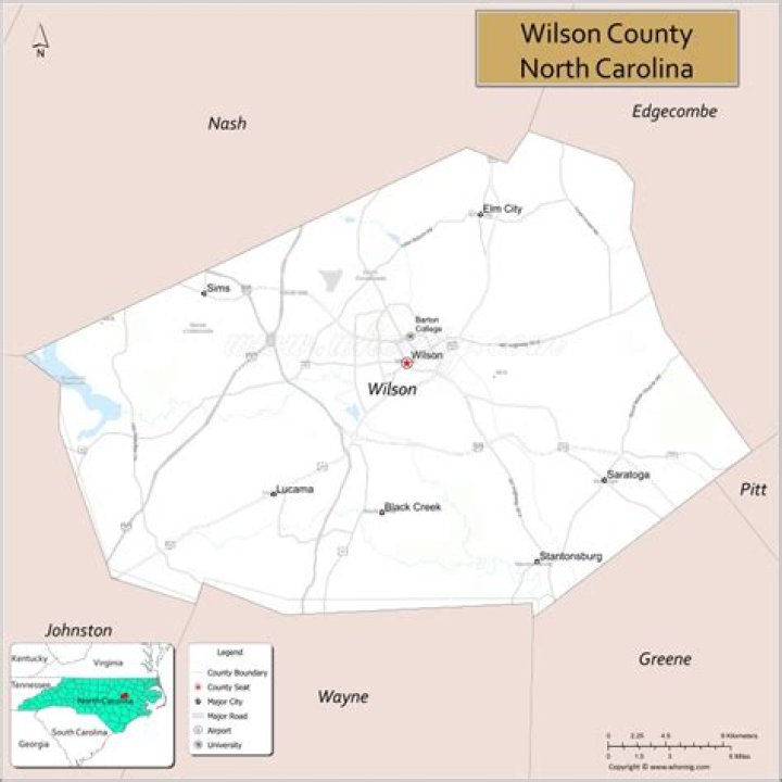 Were is wilson nc?