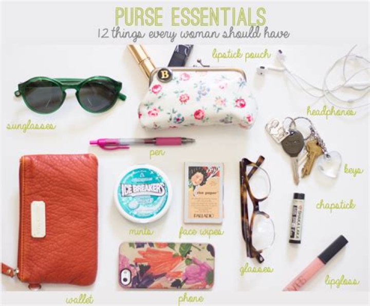 What carry in purse?