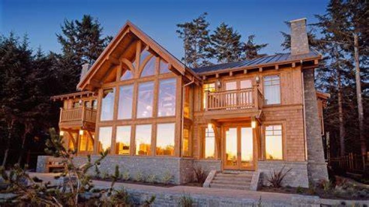 What is a timber framed house?