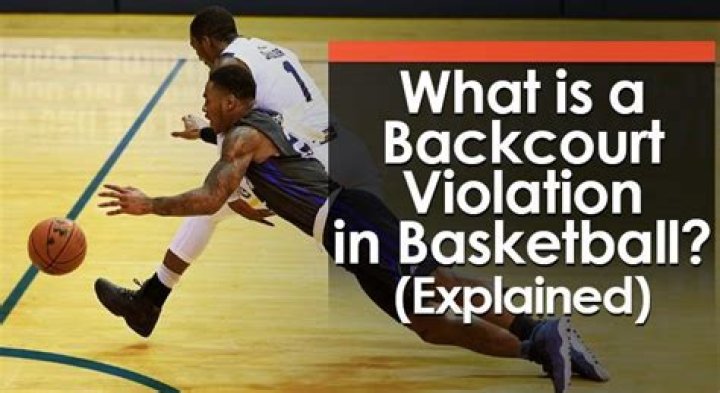Whats a backcourt violation?