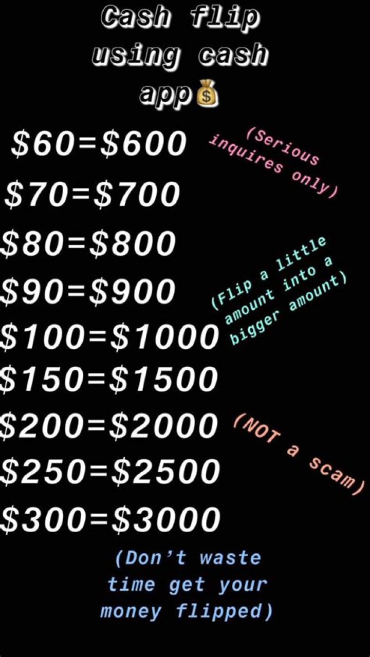 Whats a cash flip?