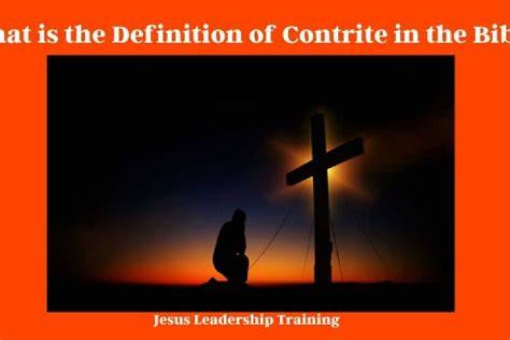 Whats the word for contrite?