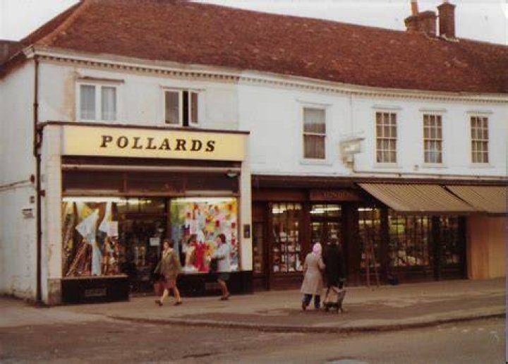 When did pollards shop close?