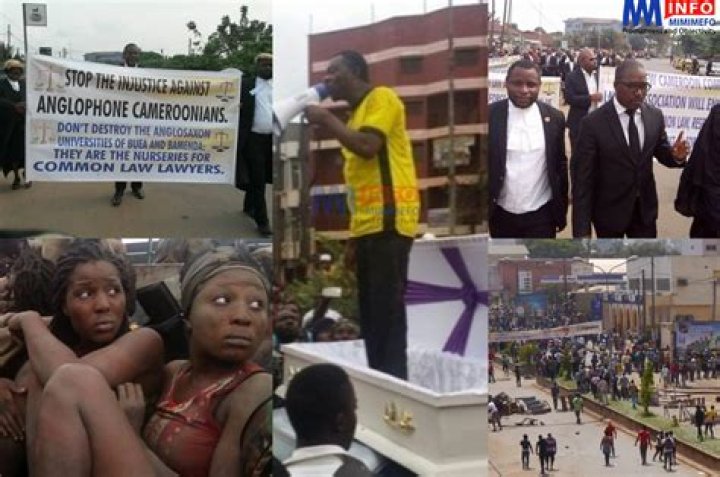 When did the anglophone crisis started in cameroon?