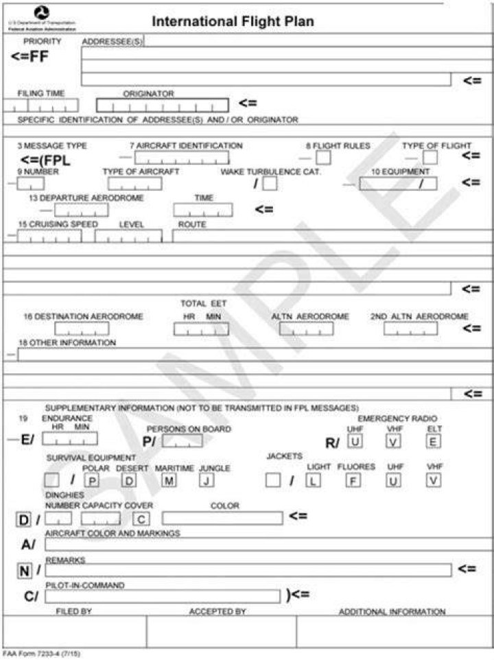 When to file ifr flight plan?
