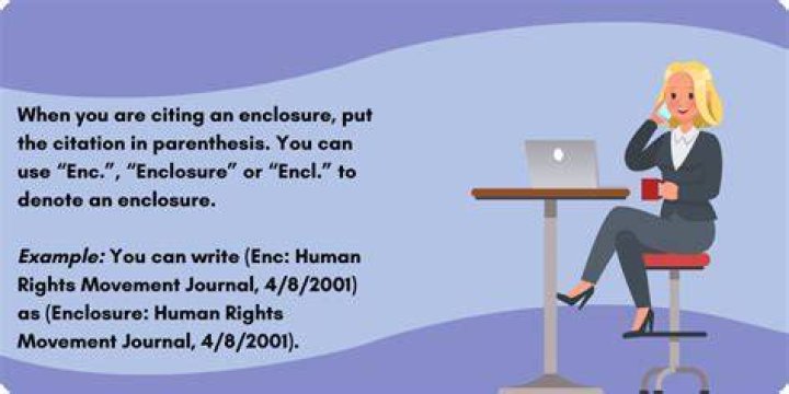 When to use encl?