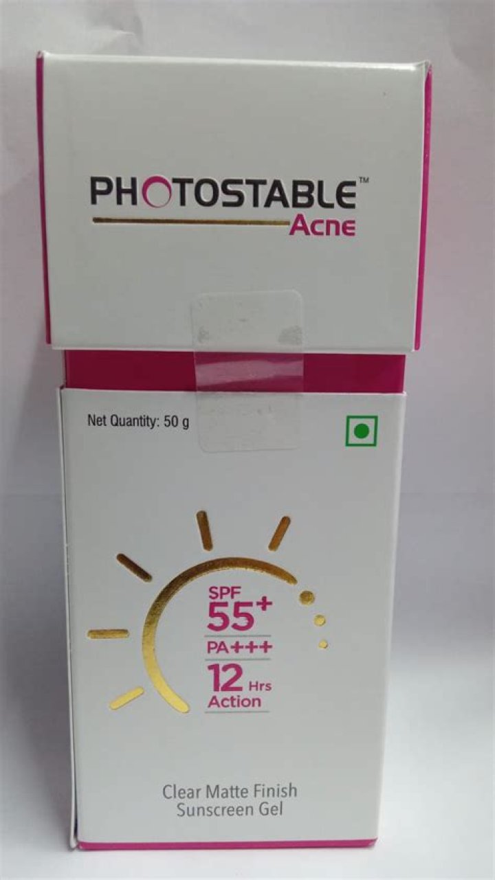 When to use photostable sunscreen gel?