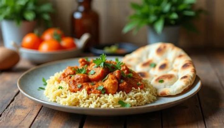 Where did chicken korma originate?
