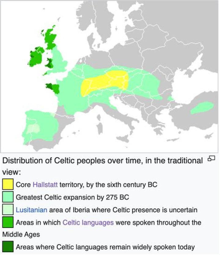 Where do the celts come from?