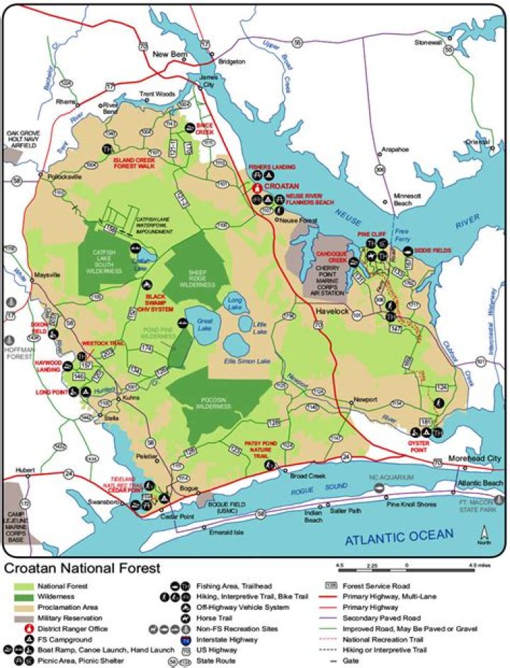 Where is croatan nc?