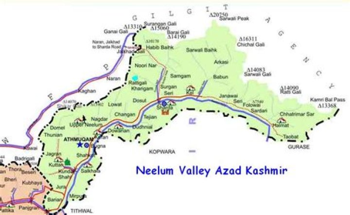 Where is neelum valley located?