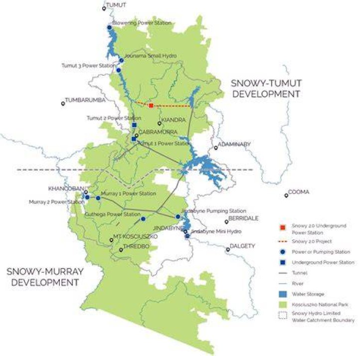 Where is snowy hydro?