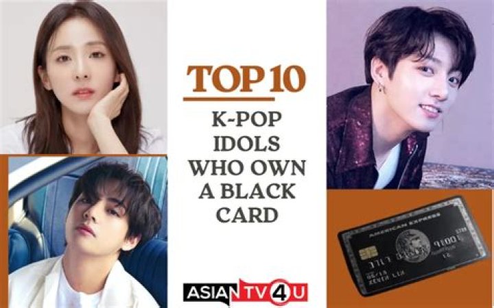Which idols have a black card?