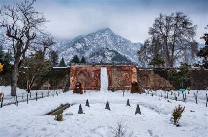 Who built chashma shahi?