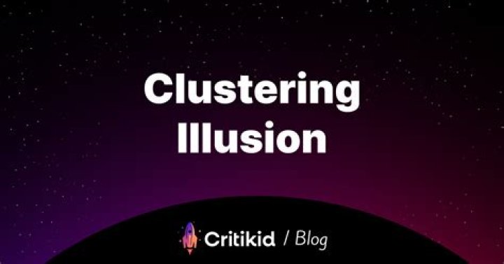 Who discovered clustering illusion?