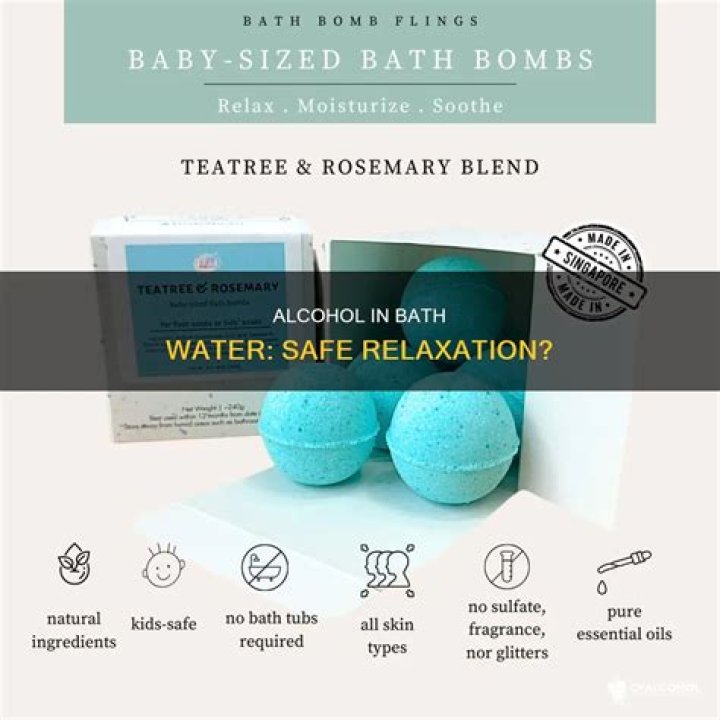 Why alcohol is water bath?