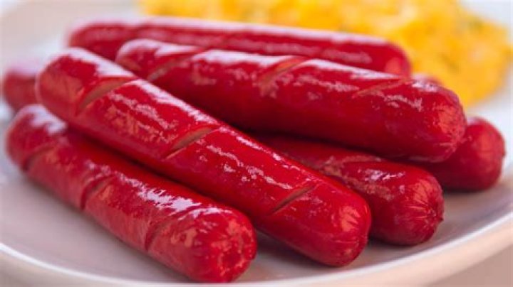 Why are nc hot dogs red?