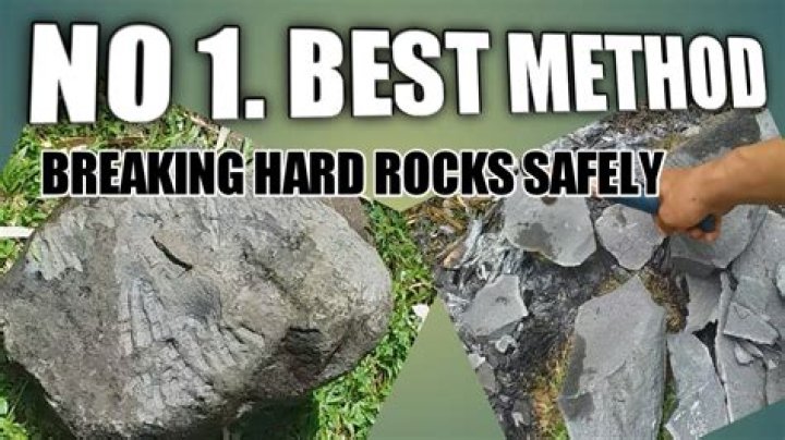 Why can a plant break a rock?