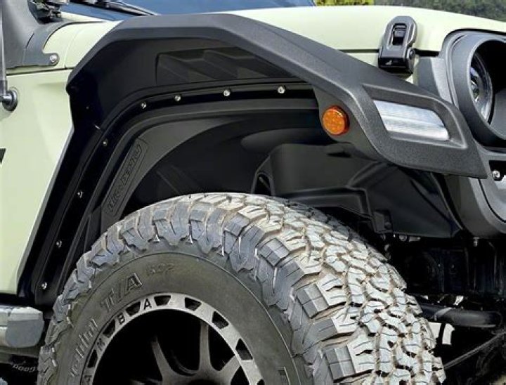 Will fender flares work with mud flaps?